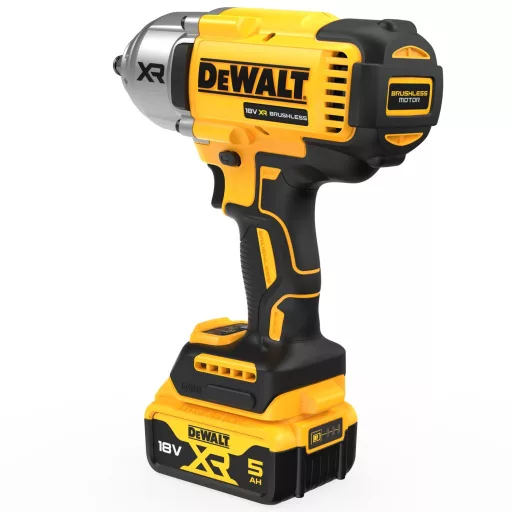 DeWALT DCF900P2T-QW motoros csavarkulcs 1/2" 1898 Nm Fekete, Sárga 18 V
