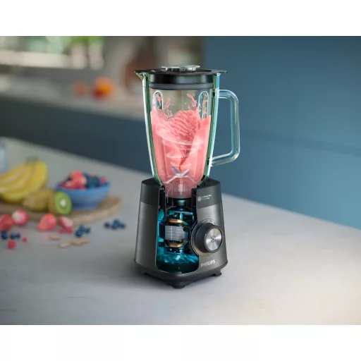 Philips 5000 series HR3040/00 turmixgép 2 L Asztali mixer 1200 W Fekete