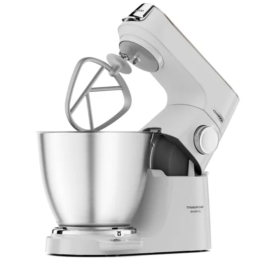 Kenwood Titanium Chef Baker XL darálógép 1200 W 7 L Fehér Beépített mérlegek