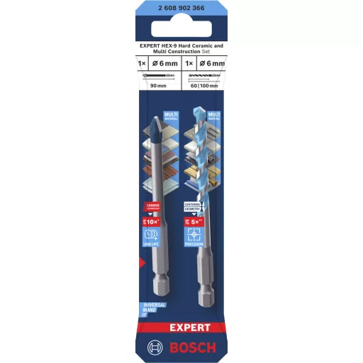 Bosch HEX-9 Fúró készlet 2 db