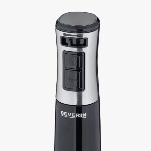 Severin SM 3771 turmixgép Merülő mixer 600 W Fekete, Rozsdamentes acél