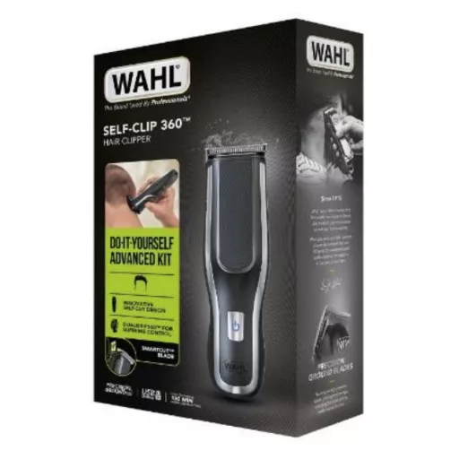 Wahl Self-Clip 360 Fekete, Ezüst Lítium-ion (Li-ion)
