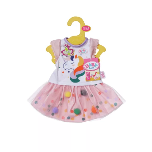 BABY born Tutu Dress Unicorn 43cm Játékbaba ruhája