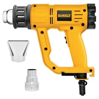   DeWALT D26411 hőpisztoly Hőlégpuska 450 liter per perc 600 °C 1800 W Sárga