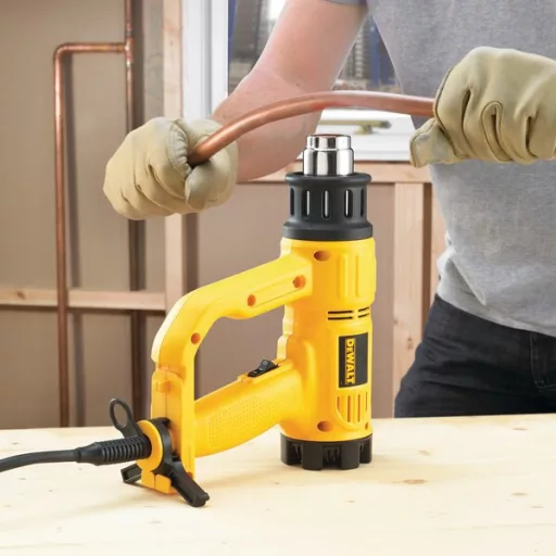 DeWALT D26411 hőpisztoly Hőlégpuska 450 liter per perc 600 °C 1800 W Sárga