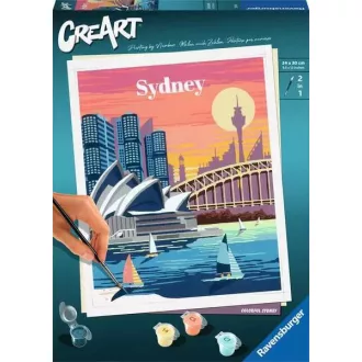   Ravensburger 23526 színező oldal és könyv Számok szerinti színező készlet