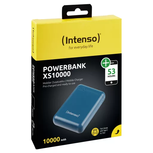 Intenso XS10000 Lítium-polimer (LiPo) 10000 mAh Benzin színű