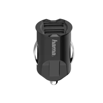   Hama 00200015 mobiltelefon töltő E-könyv olvasó, MP3, Hordozható hangszóró, Okostelefon, Táblagép Fekete Szivargyújtó Automatikus