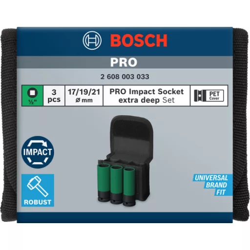 Bosch 2 608 003 033 aljzat és aljzatkészlet Konnektor készlet