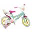 Children's bicycle 14" Peppa Pig green 1498 TOIMSA
