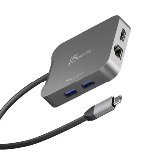   j5create JCD3191-N dokkoló állomás és port replikátor Vezetékes USB 3.2 Gen 2 (3.1 Gen 2) Type-C Szürke