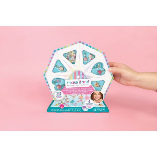 MAKE IT REAL DIY bracelet set with lip glosses