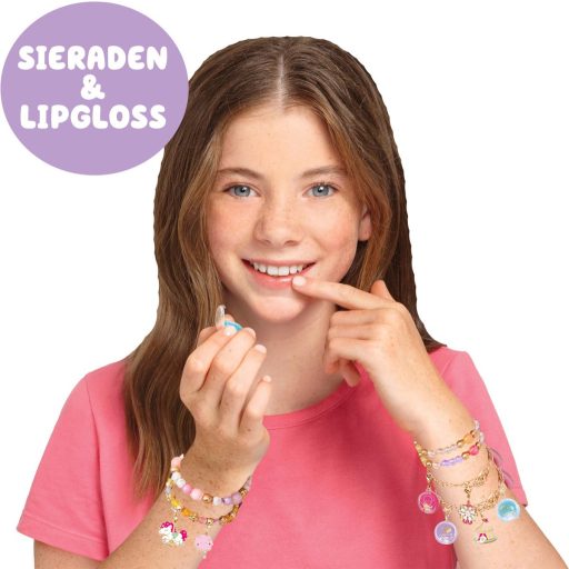 MAKE IT REAL DIY bracelet set with lip glosses