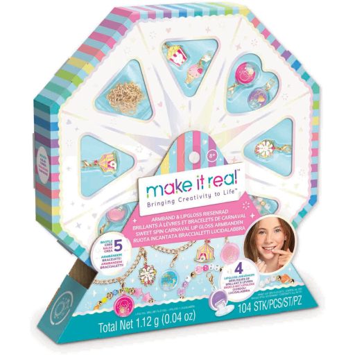 MAKE IT REAL DIY bracelet set with lip glosses