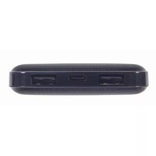 Gembird PB10-02 külső akkumulátor Lítium-polimer (LiPo) 10000 mAh Fekete