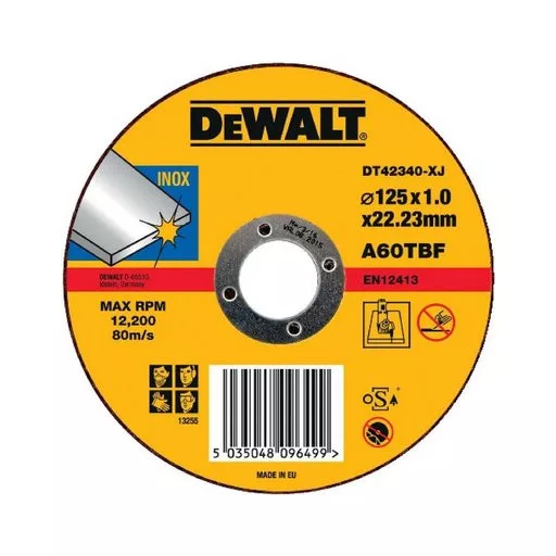 DeWALT DT42340TZ-QZ sarokcsiszoló tartozék Vágótárcsa