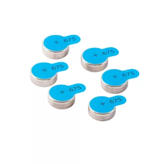   Intenso Energy Hearing Aid A675 Egyszer használatos elem 675 Cink-levegő