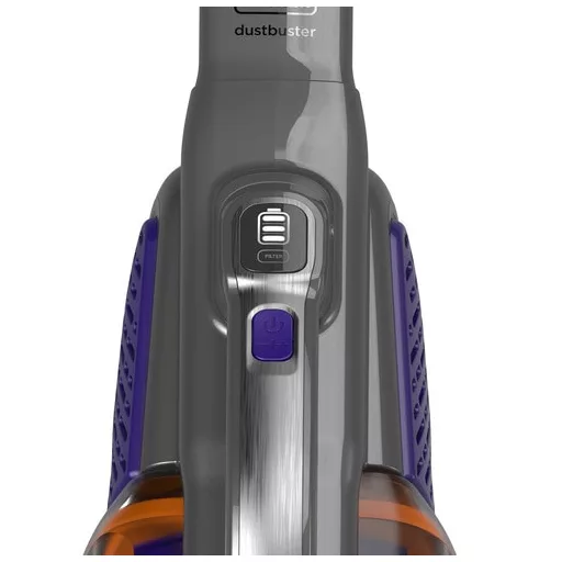Black & Decker BHHV520BFP kézi porszívó Fekete, Ibolya Porzsák nélküli