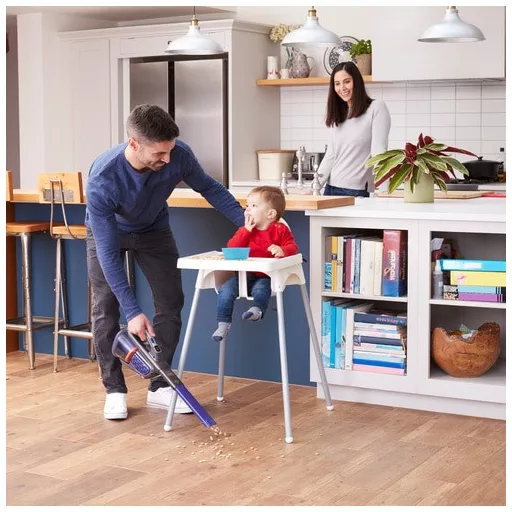 Black & Decker BHHV520BFP kézi porszívó Fekete, Ibolya Porzsák nélküli
