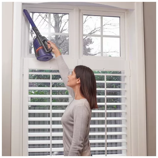 Black & Decker BHHV520BFP kézi porszívó Fekete, Ibolya Porzsák nélküli