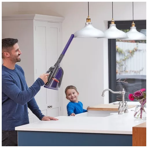 Black & Decker BHHV520BFP kézi porszívó Fekete, Ibolya Porzsák nélküli