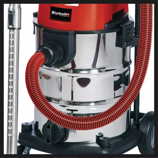 Einhell TE-VC 36/30 Li S-Solo 30 L Hordó alakú vákuum Száraz és nedves Porzsák