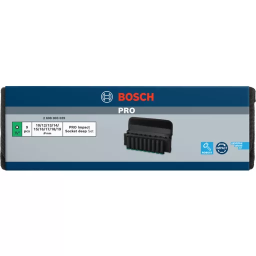 Bosch 2 608 003 039 aljzat és aljzatkészlet Konnektor készlet
