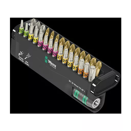 Wera 05057436001 csavarhúzó bit 29 db