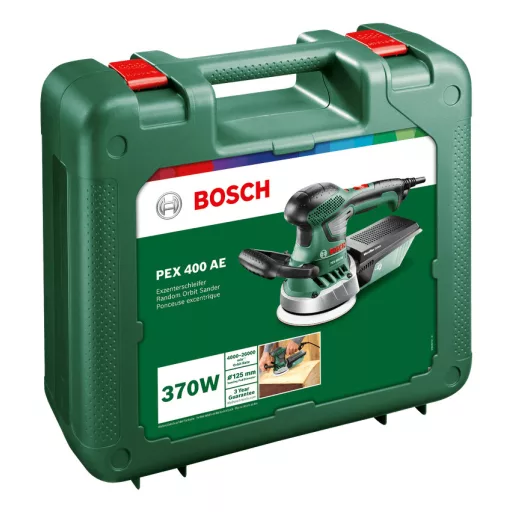 Bosch PEX 400 AE Excentercsiszoló 26000 OPM Zöld 370 W