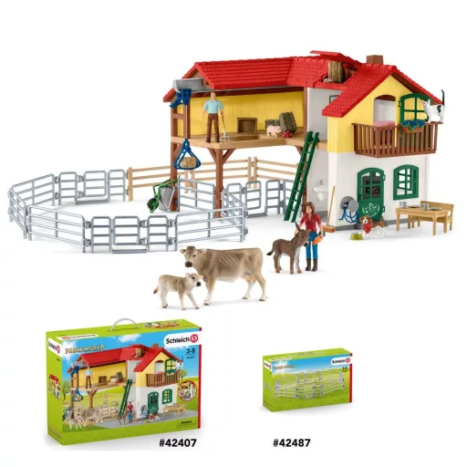 schleich 42487 gyermek játékfigura kiegészítő Játék karám