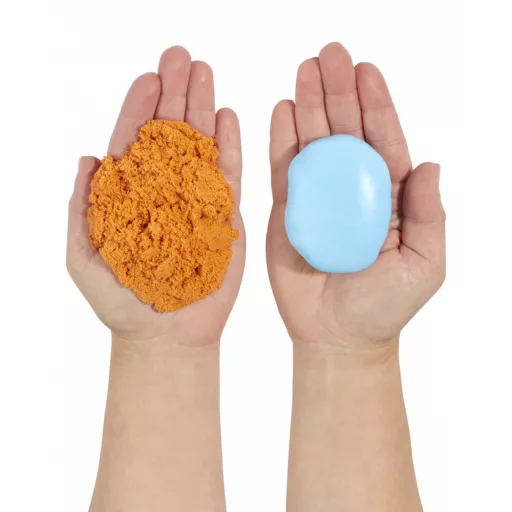 Plastic mass Wonder Factory Never Dry Dough, Light Blue, Orange