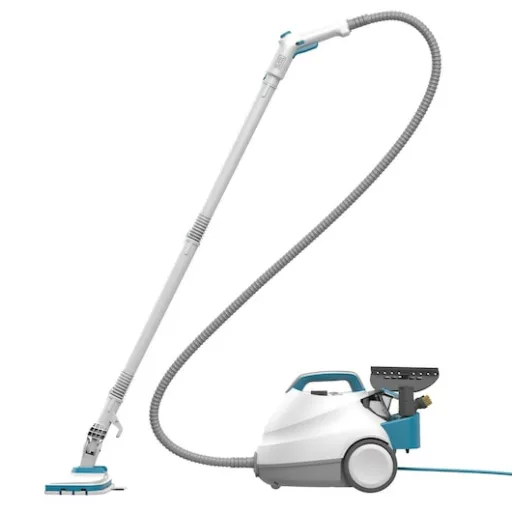 Black & Decker BHSMP2314-QS gőztisztító Henger gőztisztító 1,2 L 2300 W Kék, Fehér