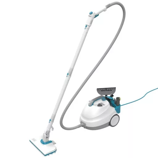 Black & Decker BHSMP2314-QS gőztisztító Henger gőztisztító 1,2 L 2300 W Kék, Fehér