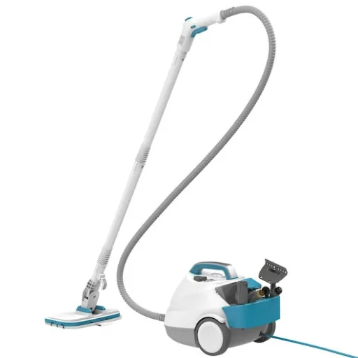 Black & Decker BHSMP2314-QS gőztisztító Henger gőztisztító 1,2 L 2300 W Kék, Fehér