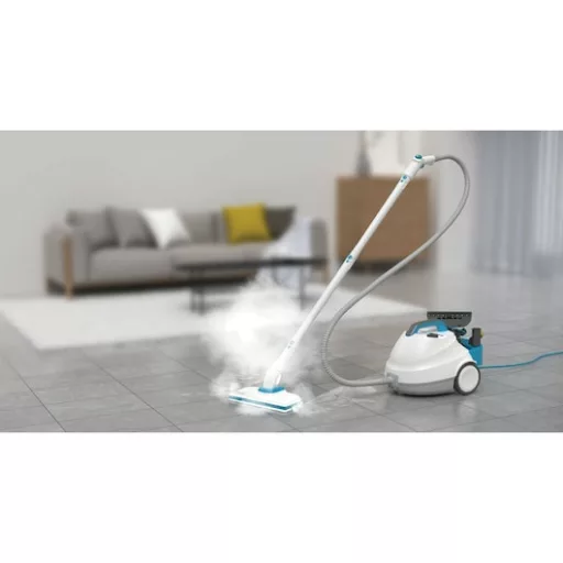 Black & Decker BHSMP2314-QS gőztisztító Henger gőztisztító 1,2 L 2300 W Kék, Fehér