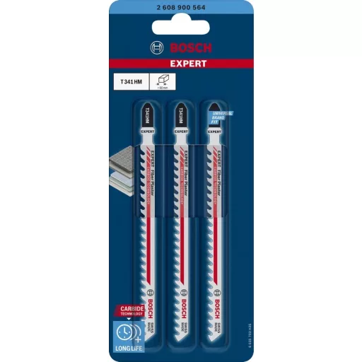 Bosch Expert T 341 HM Lombfűrész penge Keményfém 3 db