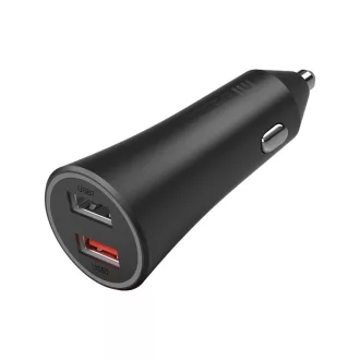  Xiaomi Mi 37W Dual-Port Car Charger Univerzális Fekete Szivargyújtó Automatikus