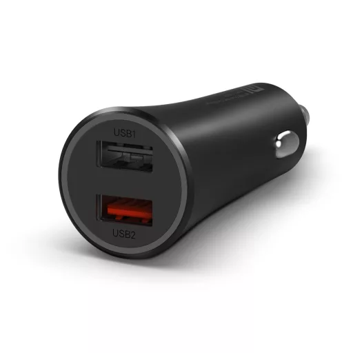Xiaomi Mi 37W Dual-Port Car Charger Univerzális Fekete Szivargyújtó Automatikus