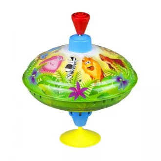 Humming top Wild animals 16 cm