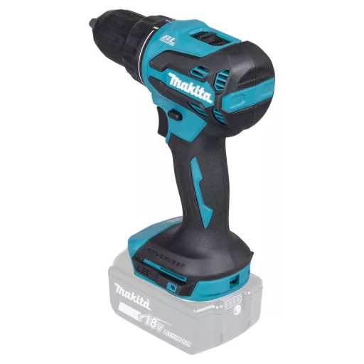 Akku-Bohrschrauber DDF490Z, 18Volt (blau/schwarz, ohne Akku und Ladegerät)