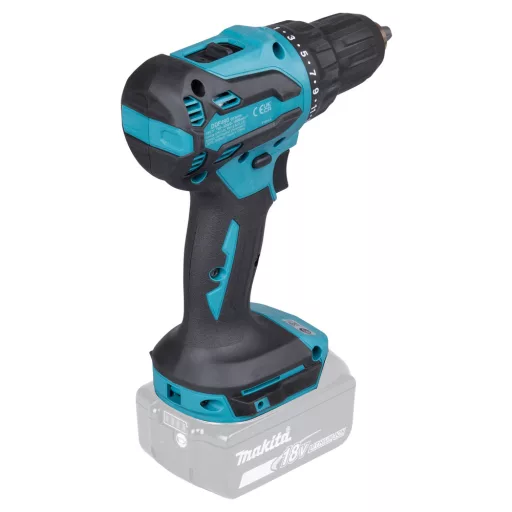Akku-Bohrschrauber DDF490Z, 18Volt (blau/schwarz, ohne Akku und Ladegerät)