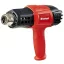 Einhell TE-HA 2000 E 500 liter per perc 550 °C 2000 W Fekete, Vörös, Ezüst