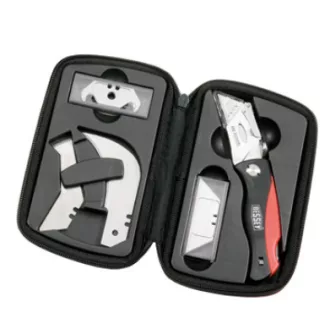   BESSEY DBKPH-SET vágókés Fekete, Vörös Rögzített pengés kés