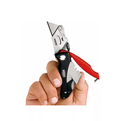 BESSEY DBKPH-SET vágókés Fekete, Vörös Rögzített pengés kés