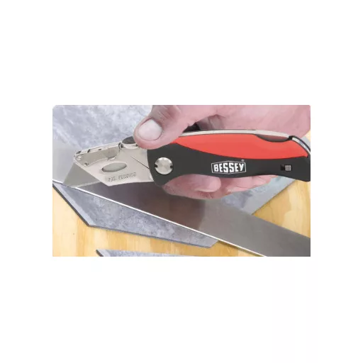 BESSEY DBKPH-SET vágókés Fekete, Vörös Rögzített pengés kés
