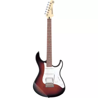   Yamaha PAC112J Elektromos gitár 6 húrok Fekete, Barna, Fehér