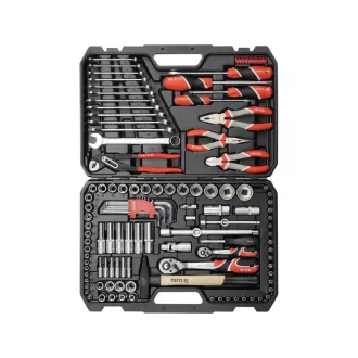 Yato YT-38901 mechanics tool set 122 eszközök