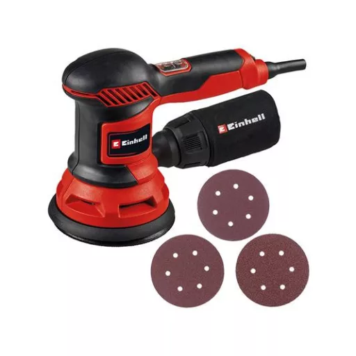 Einhell 4462005 hordozható csiszoló Excentercsiszoló 26000 OPM Vörös