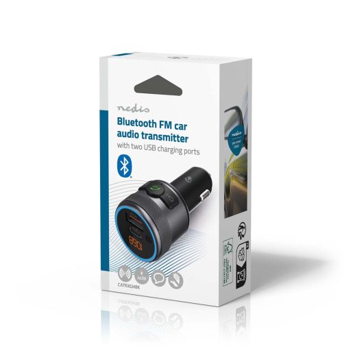Nedis CATR3024BK FM adó Fekete