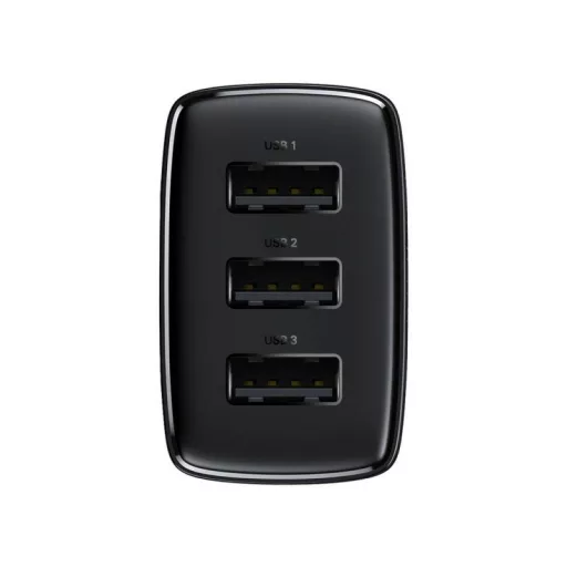 Baseus CCXJ020101 mobiltelefon töltő Univerzális Fekete Váltakozó áram Beltéri